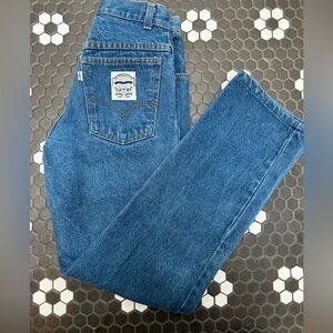 Vintage 1989 Levi Women’s 554 White Label White Tab Size 9 Straight Leg Jeans